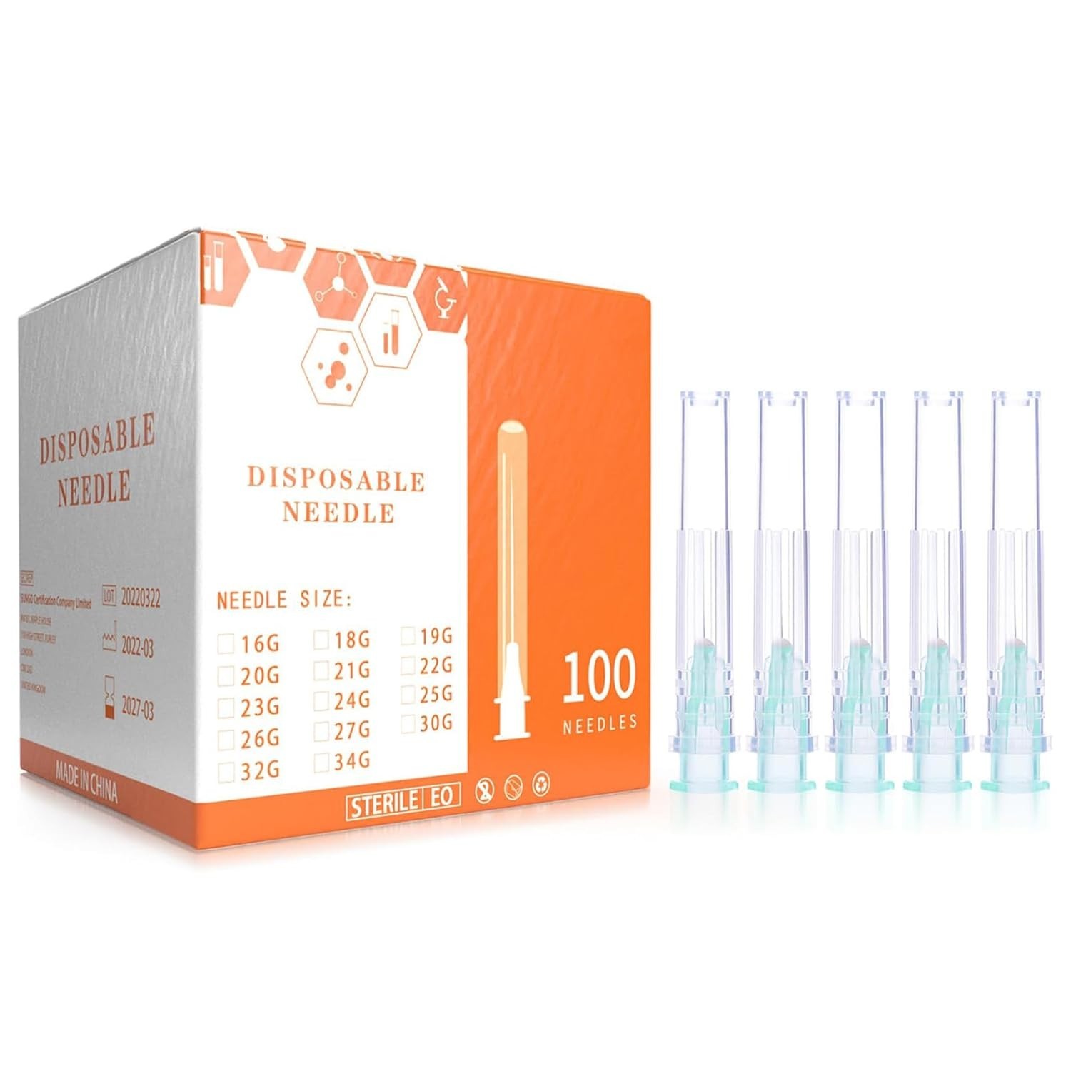 Precision 32G 1/2 Inch Luer Lock Dispensing Needles – Disposable & Safe