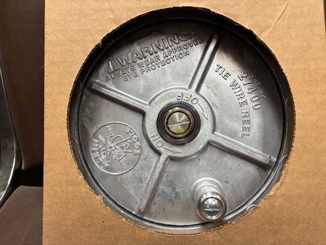KLEIN TOOLS 27400 TIE WIRE REEL, MADE INUSA, REBAR RODBUSTER
