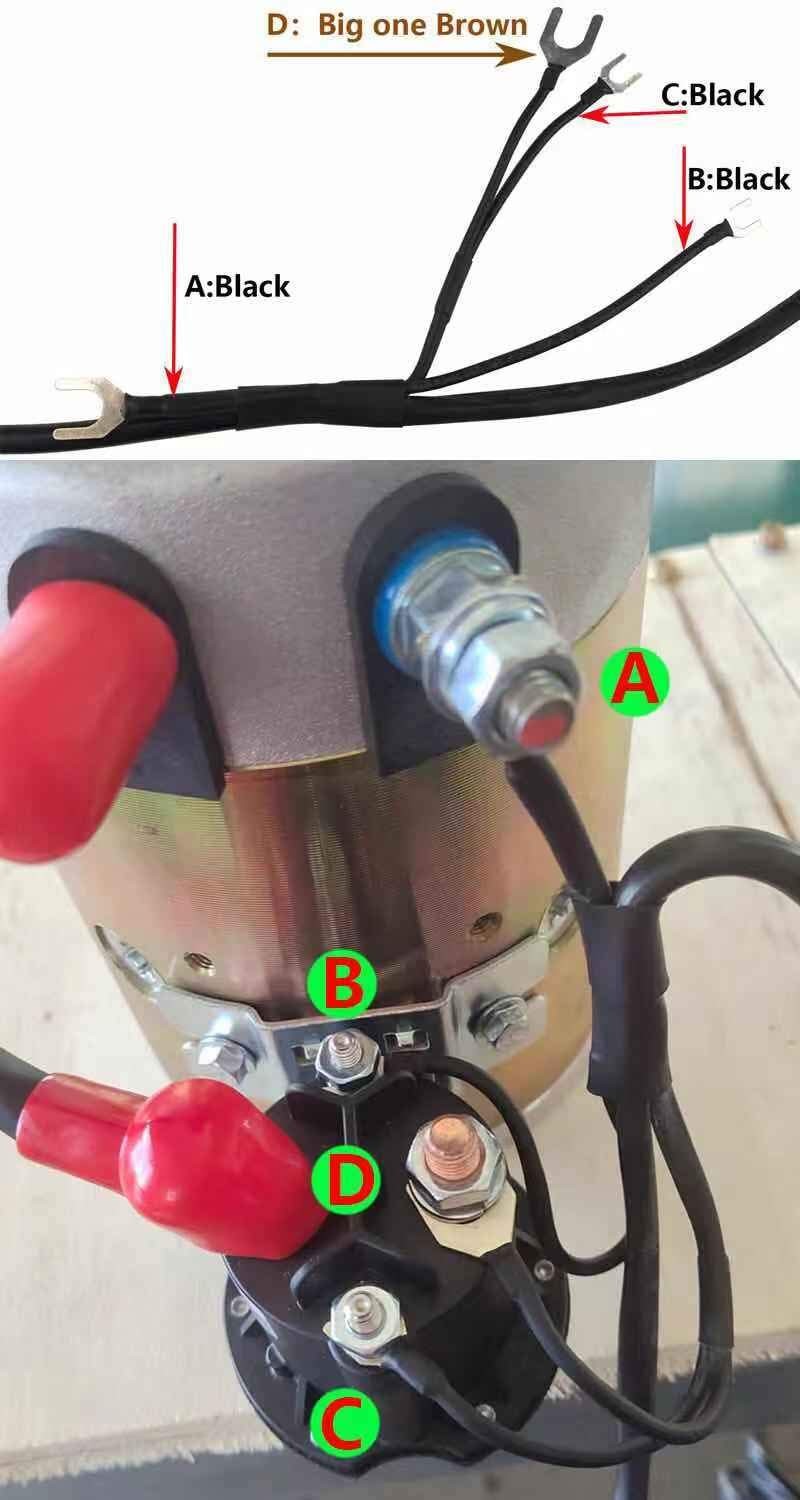 Dump Trailer Remote Switch 3 Wire 12V DC Hydraulic Pump Up Down Controller