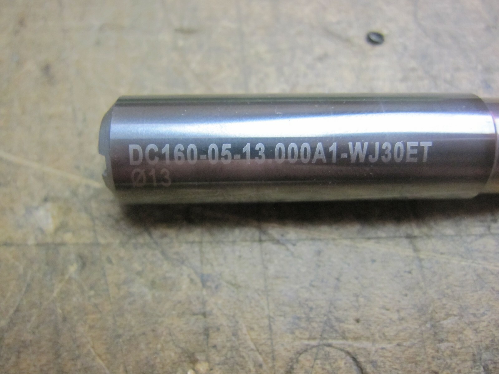 Walter Titex DC160-05-13.000A1-WJ30ET 13.000 mm thru coolant carbide drill TiAlN