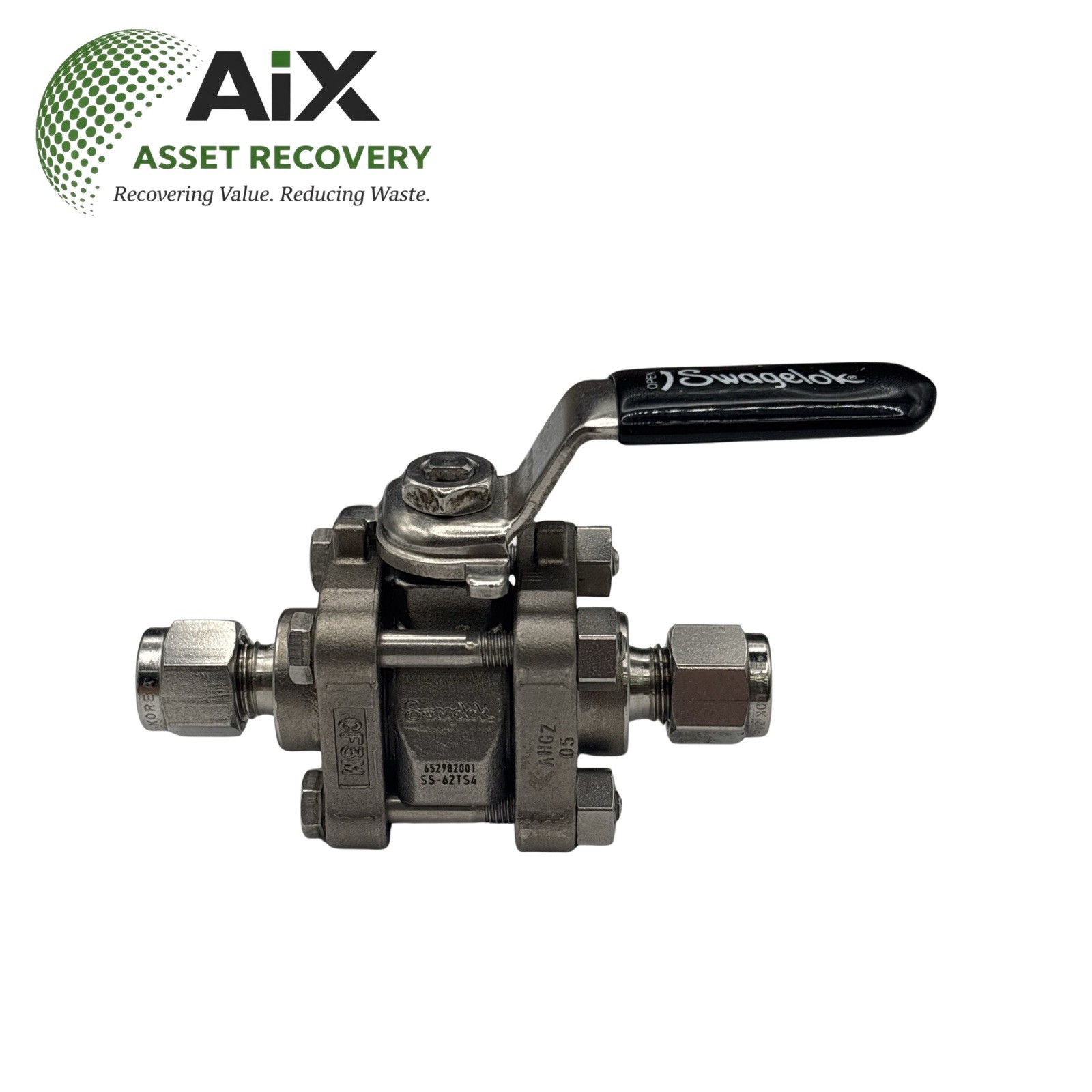 Swagelok SS-62TS4 1/4″ Ball Valve Stainless Steel SS316 1/4″ Tube NEW