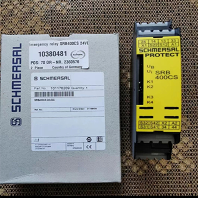1PC Schmersal SRB400CS-24VDC safety relay 101176209 New #US