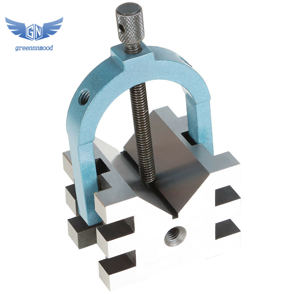 Multi-Use 2-3/8″ x 2-3/4″ x 2″ V-Block and Clamp Set Hardened Steel Precision