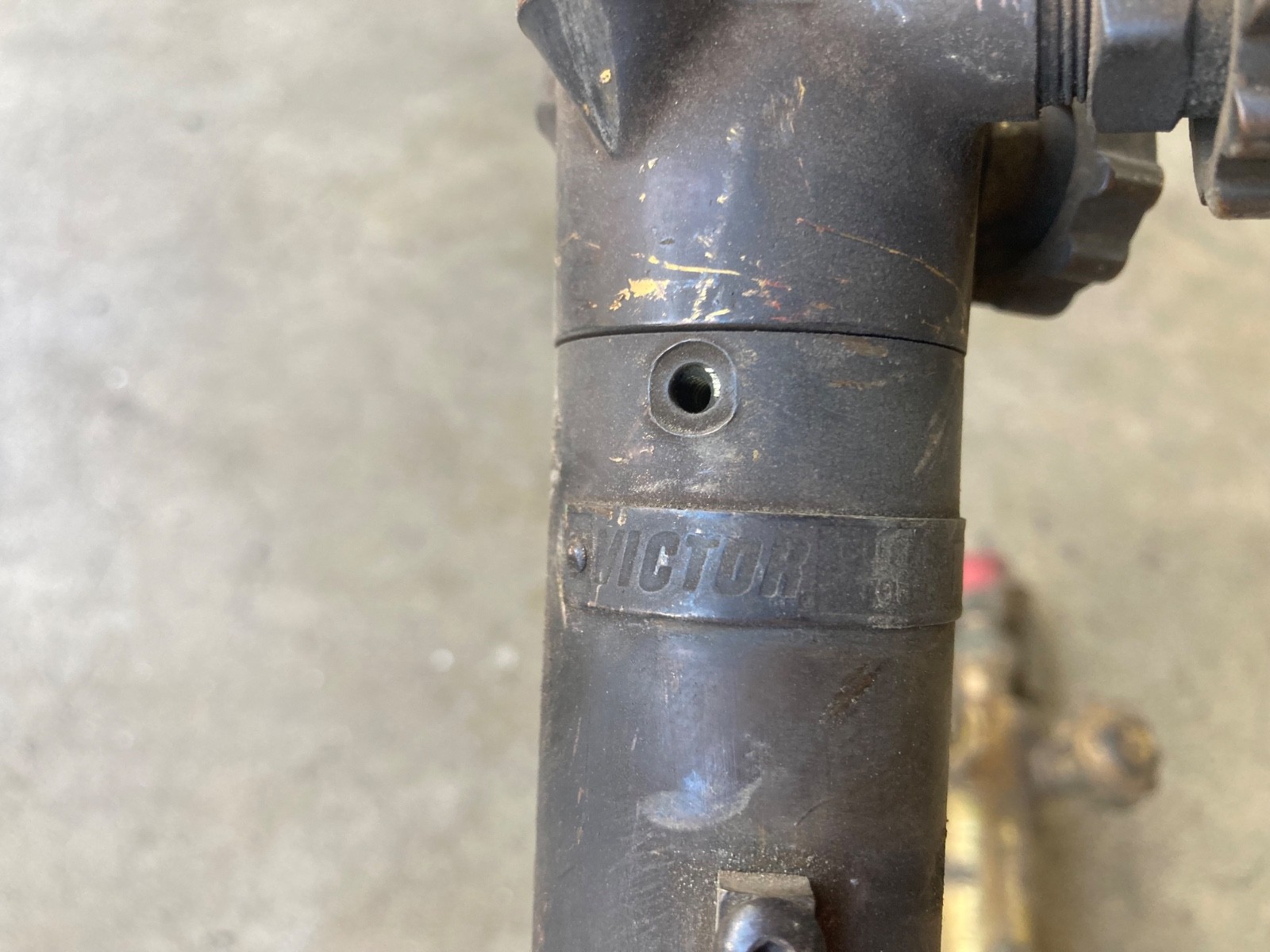2 Victor barrel torches. Machine Torch. Oxyacetylene barrel torch. Oxyacetylene
