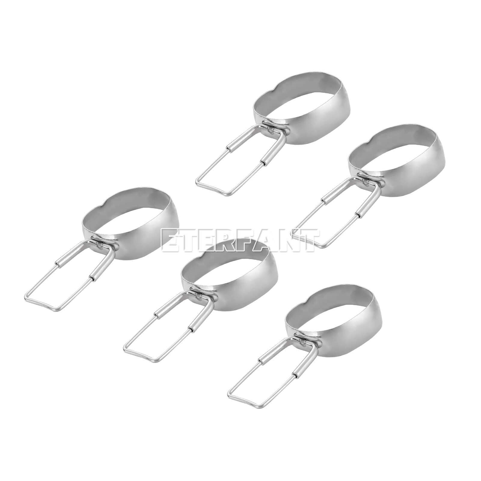 40PCs ETERFANT Dental 2nd Molar Space Maintainer Brace Preformed Band & Loop