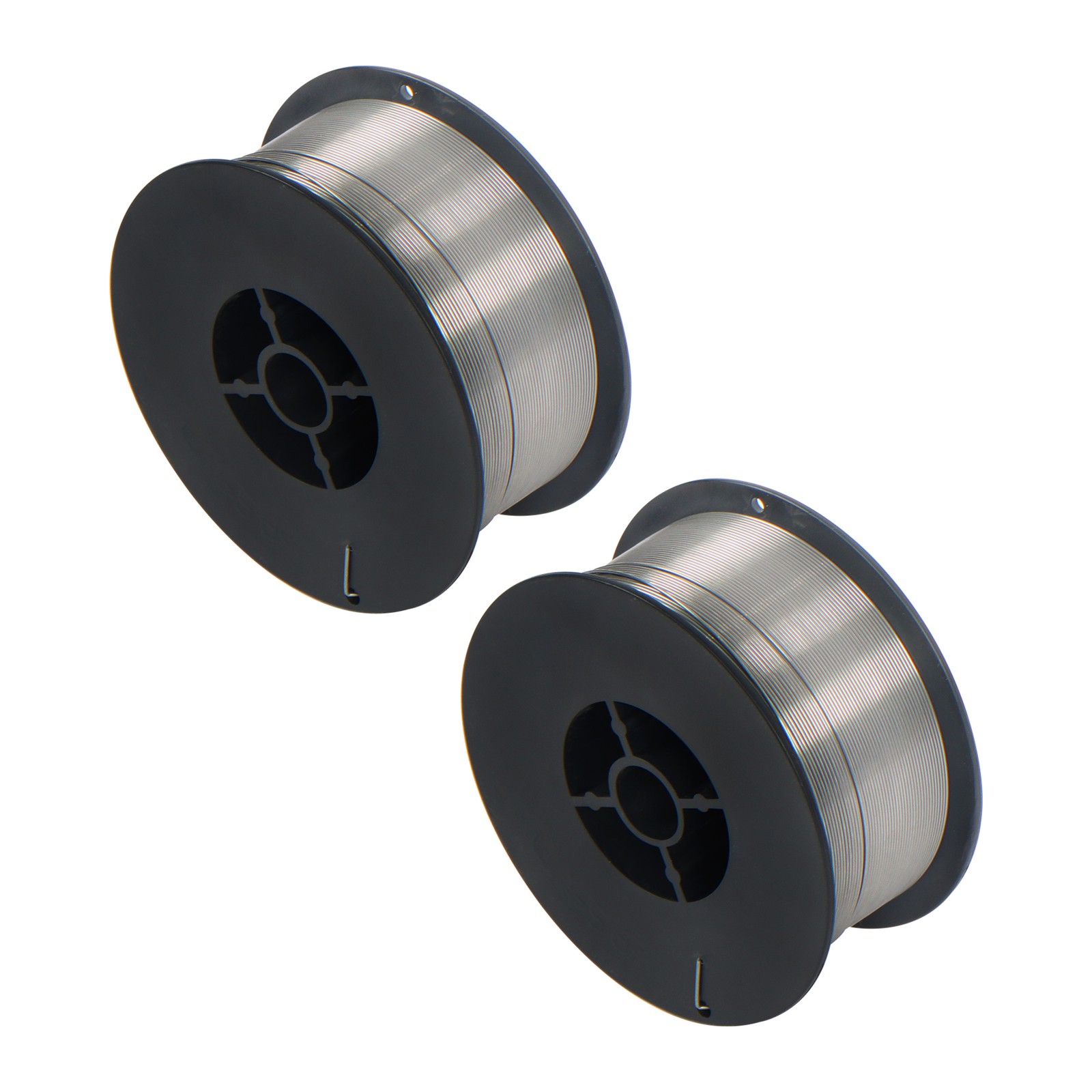 2-Pack 0.030″ Gasless Flux Core Wire, 2lb Each for MIG Welding Stainless Steel
