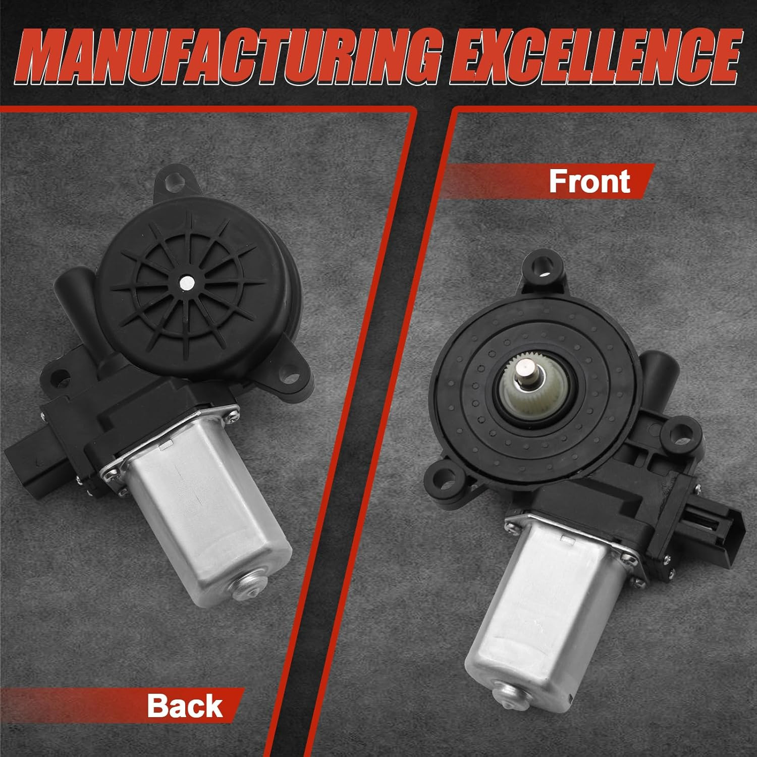Front Left Window Motor 2014-2020 Mazda 3 CX-5 Scion iA Yaris BHN95958X Anti-Pin
