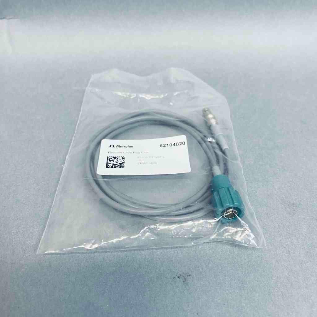 Metrohm Electrode Cable G to F Plug 1 m Length