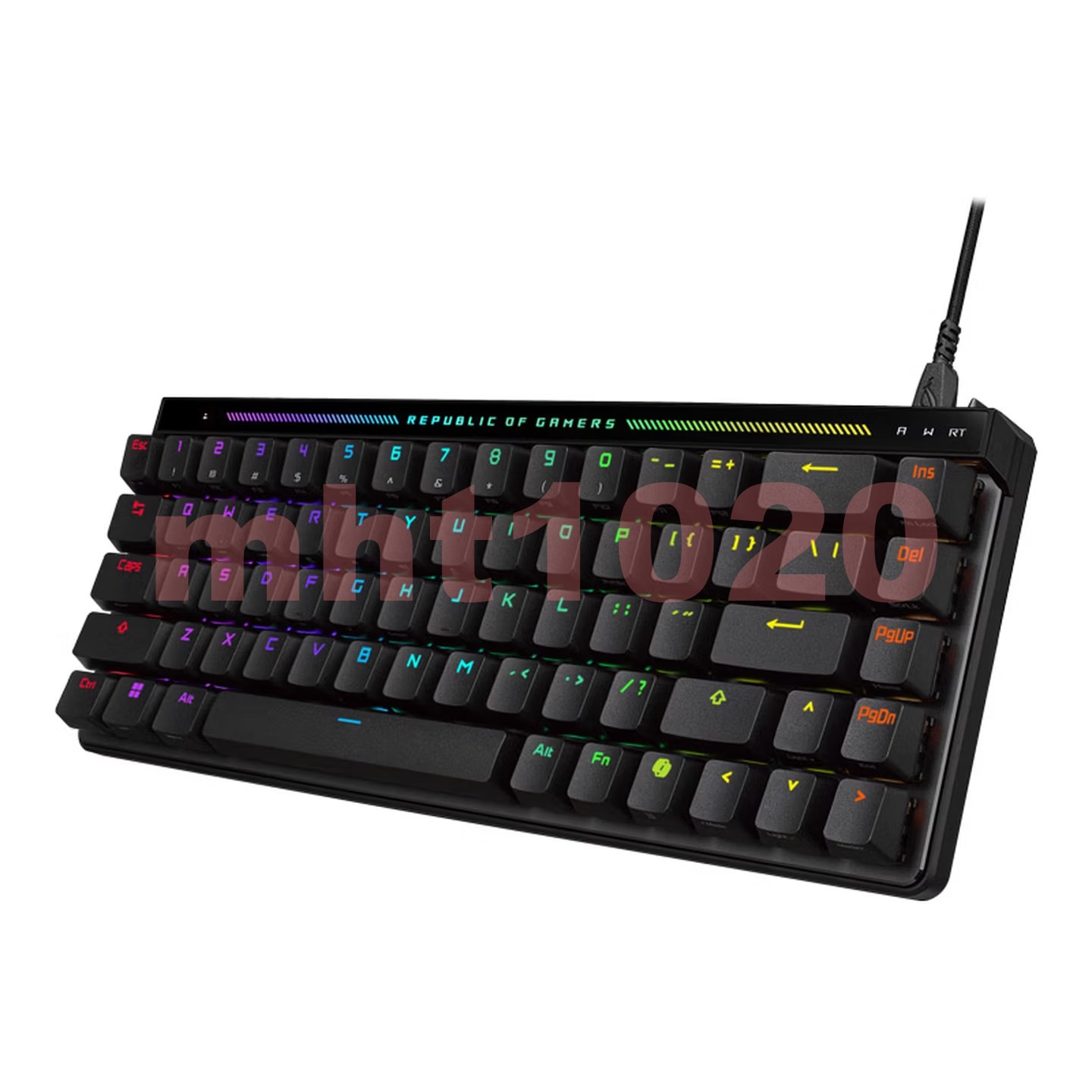 New Asus Ace 75 HE PBT keyboard + Hatsune Miku keycap