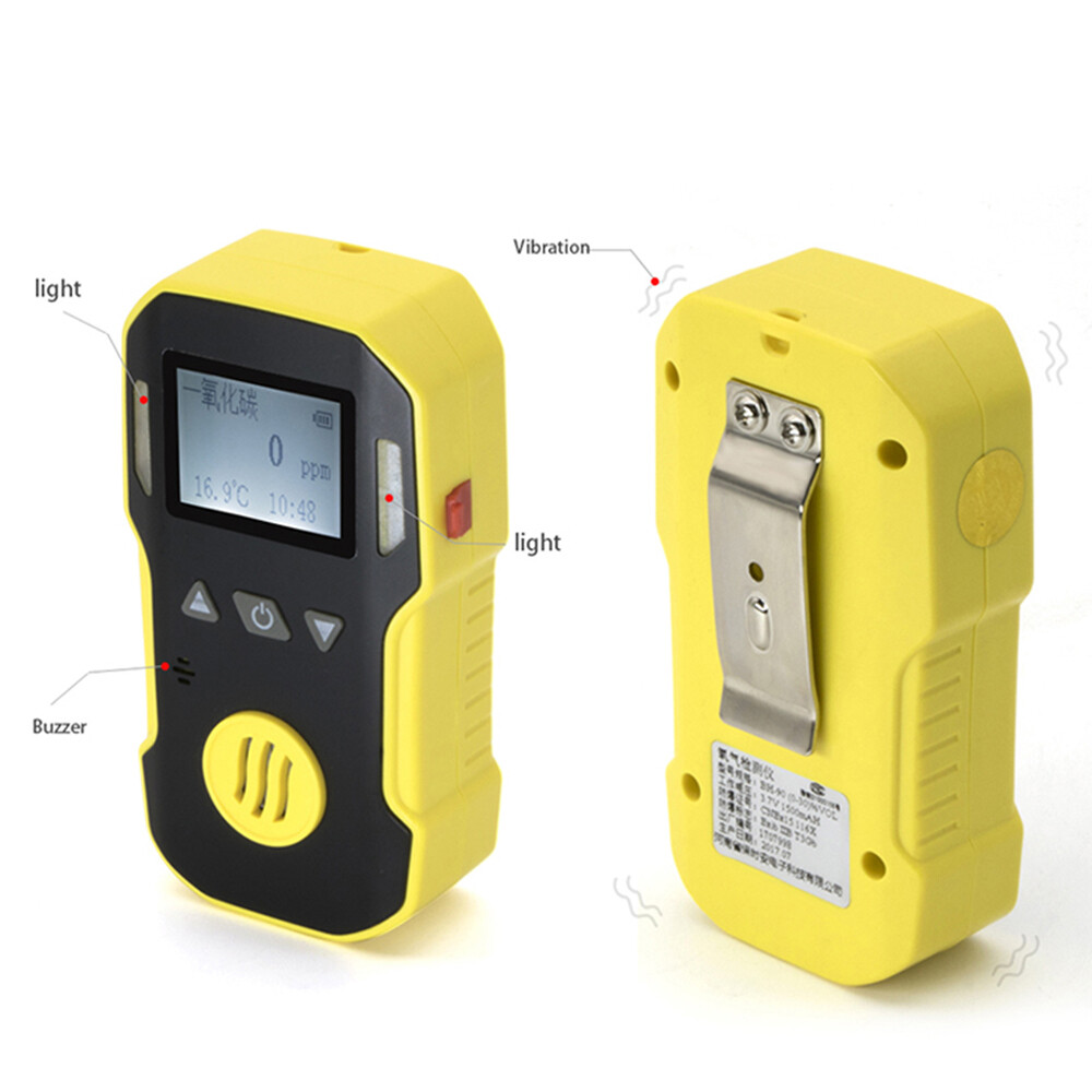 Handheld HF Gas Detector HF Gas Leak Meter with 0-100ppm Low Battery Indication