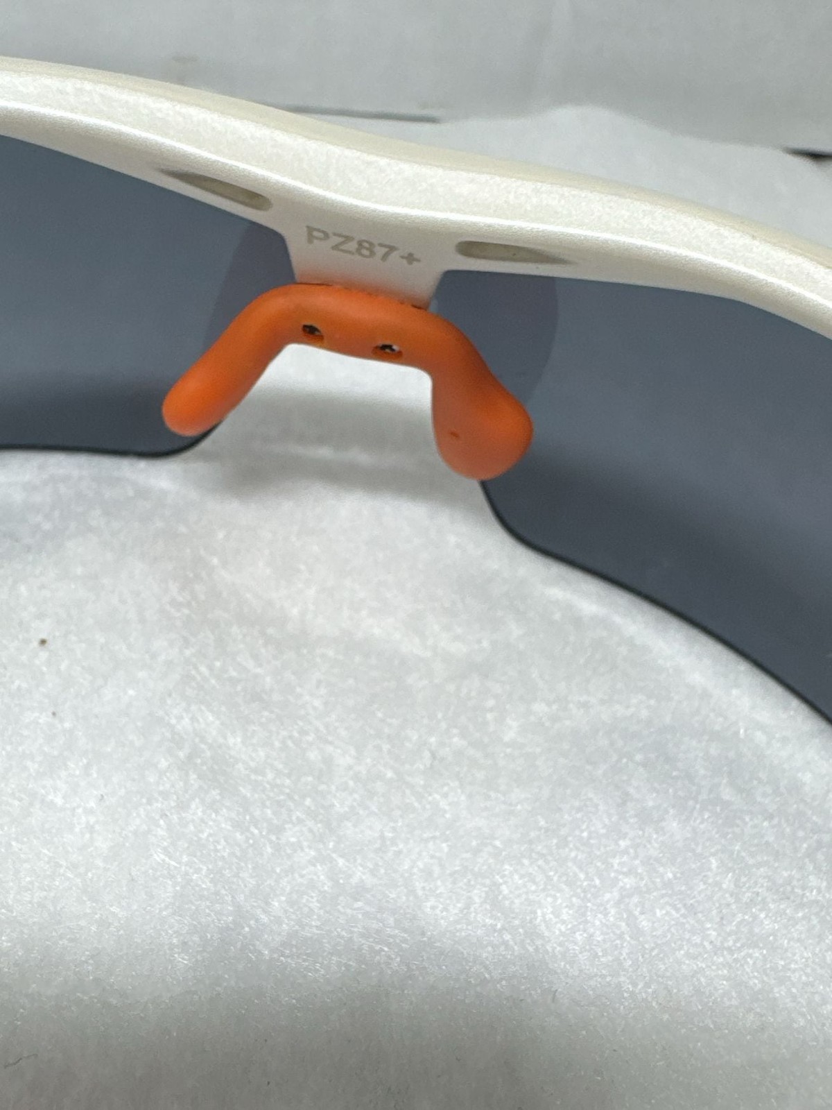 STIHL Sport Protective Safety Glasses with White Frame and Silver Mirror Lens