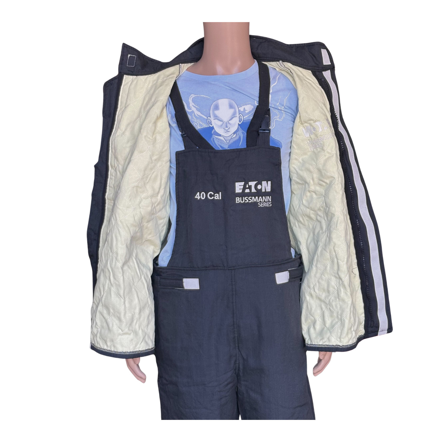 Eaton Bussmann Series Mark40 Arc Flash Helmet Coveralls PPE Set