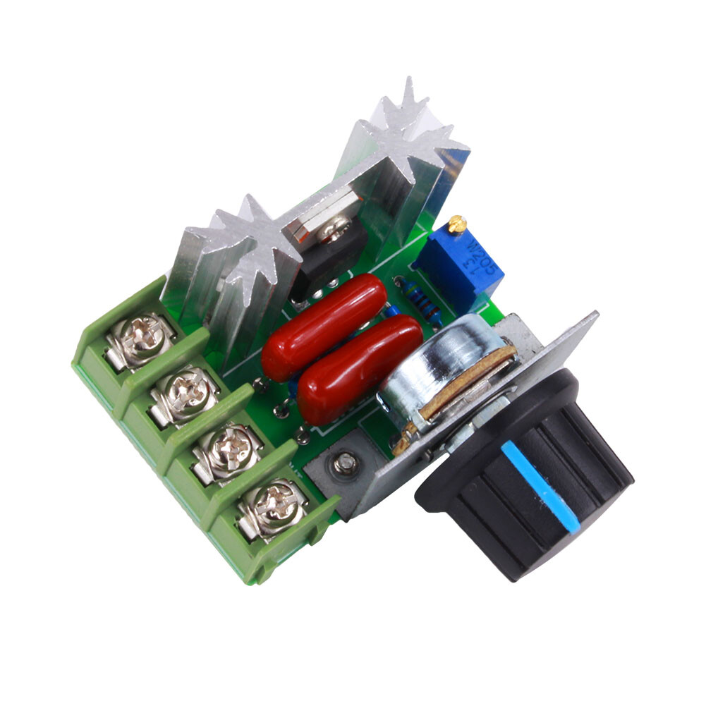 220V 2000W Adjustable Motor Speed Controller Voltage Regulator PWM AC50-220V 25A