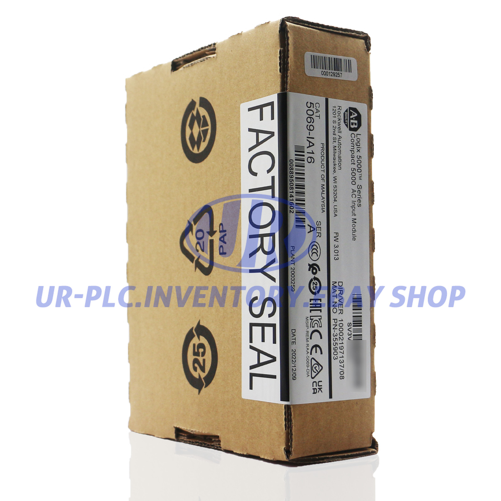New Factory Sealed AB 5069-IA16 SER A Compact 5000 AC Input Module PLC 5069IA16