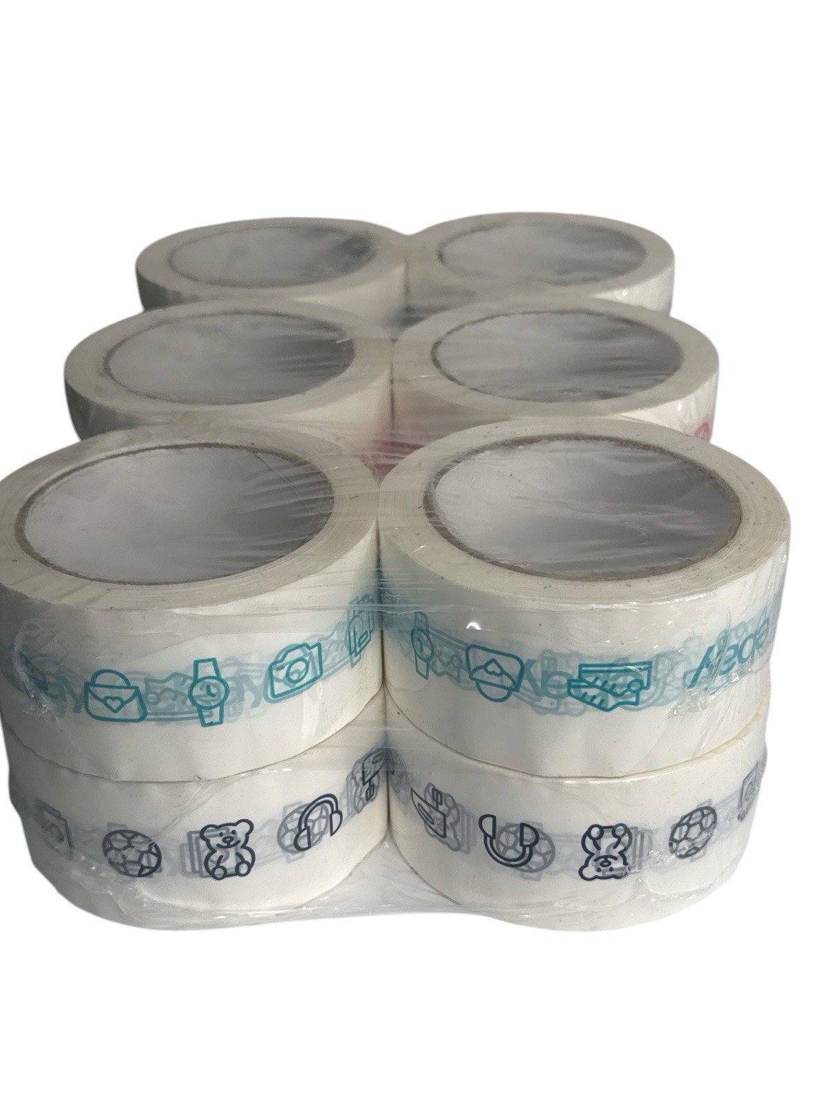 Original eBay Holiday Icon Edition Packaging Shipping Tape 2″ x 75 Yd 12 Rolls