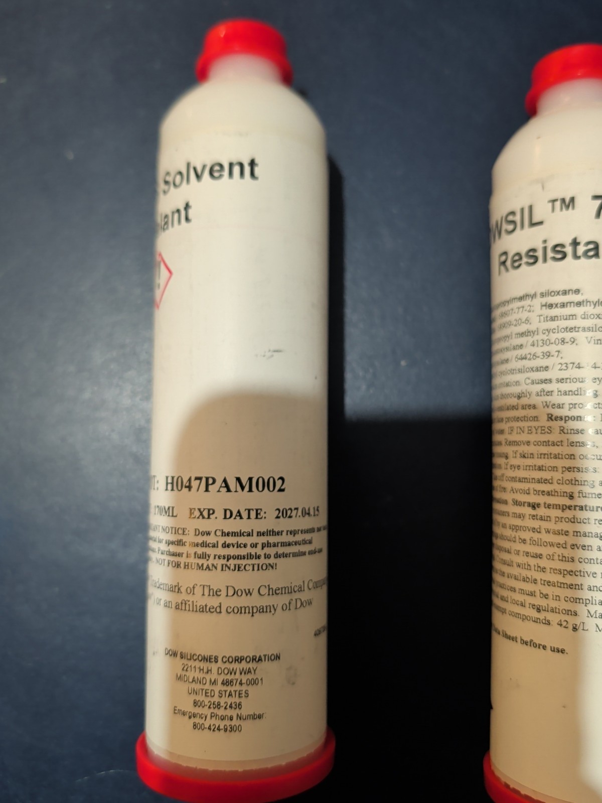 DOWSIL 4097354 Silicone Sealant,Clear,730 FS 53DC65 – Fresh Not Expired