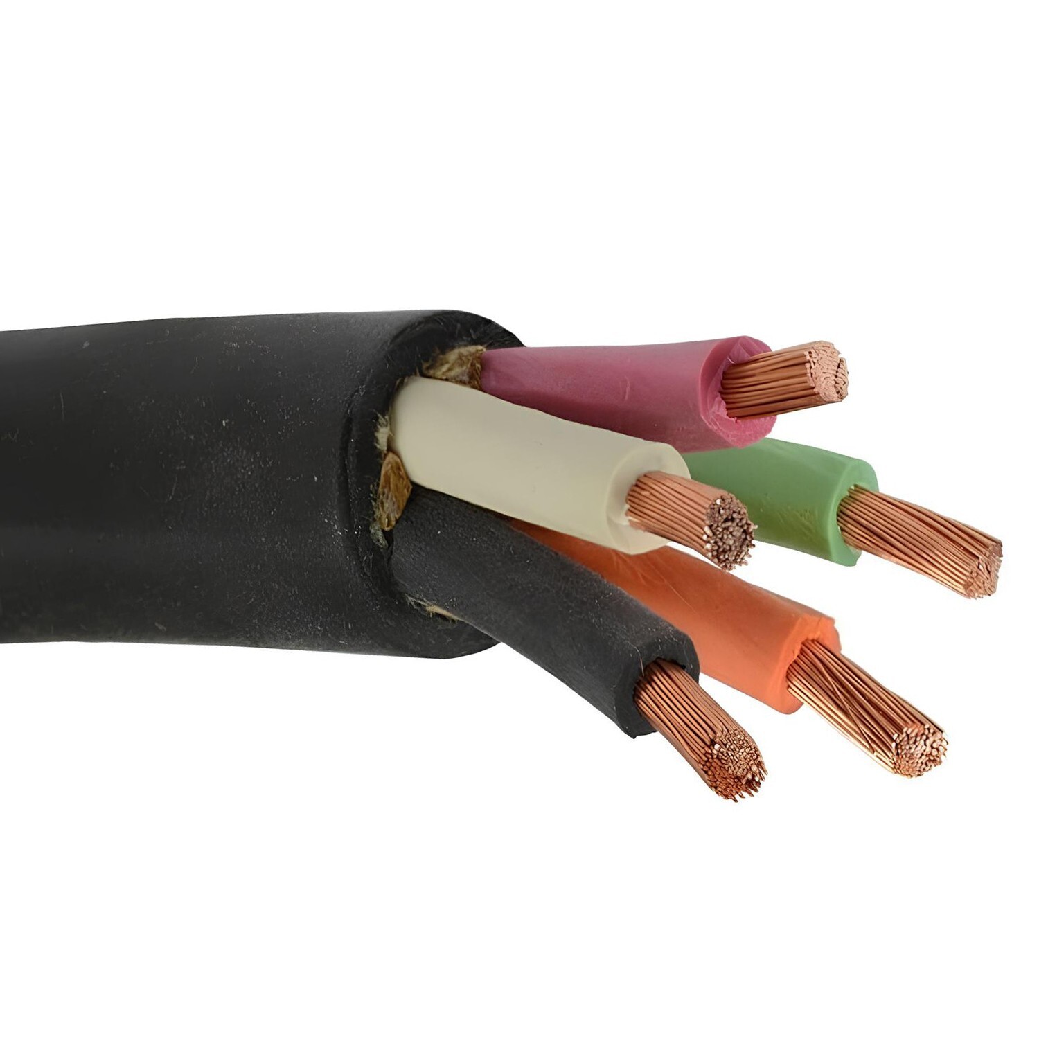 14/5 SEOOW Flexible Cord Portable Power Cable TPE Jacket Black 600V