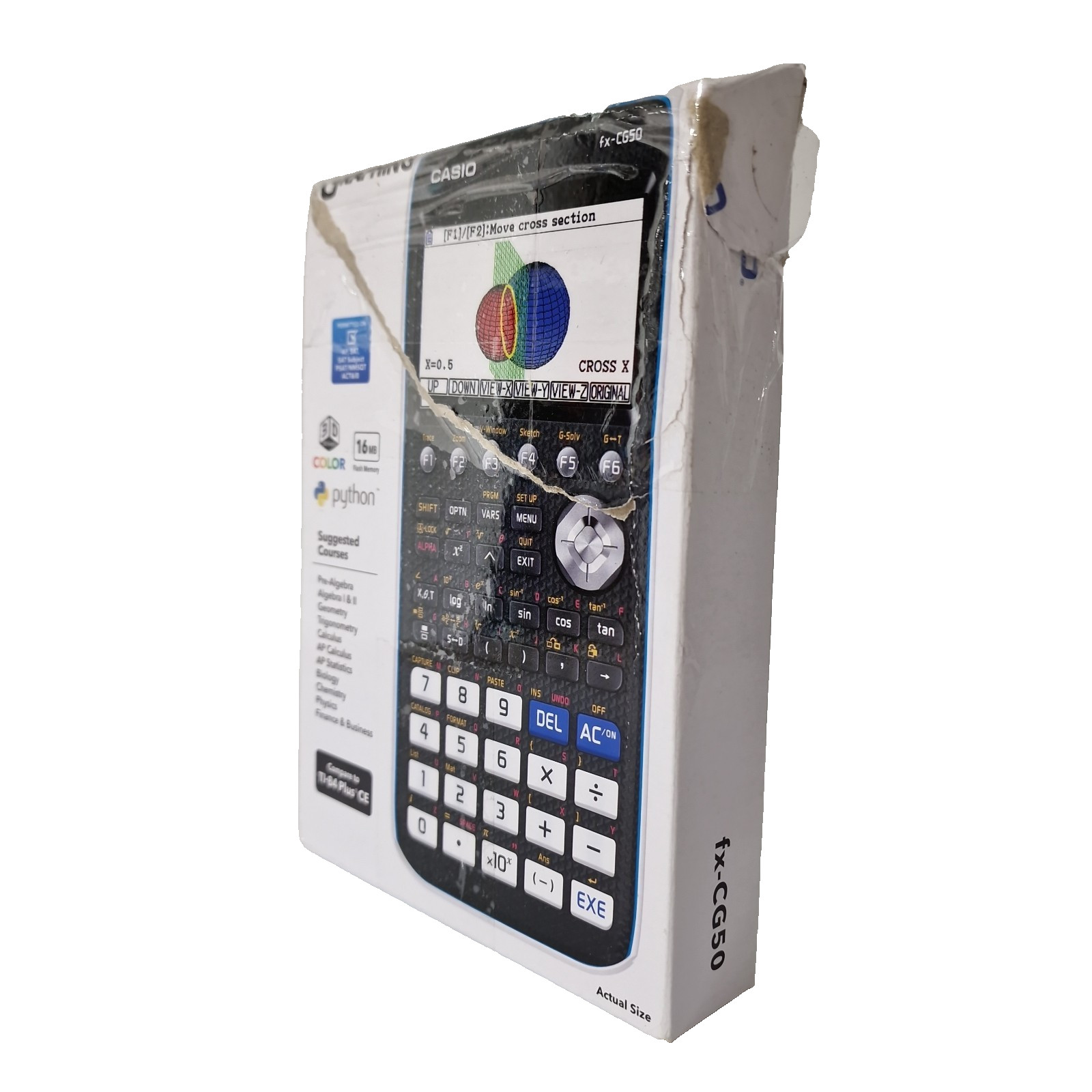 Casio FX-CG50 Graphing Calculator – Black
