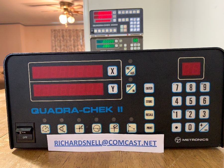 Nice Quadra-Chek -QC-II DRO Shell only to replace your DRO with bad Faceplate.