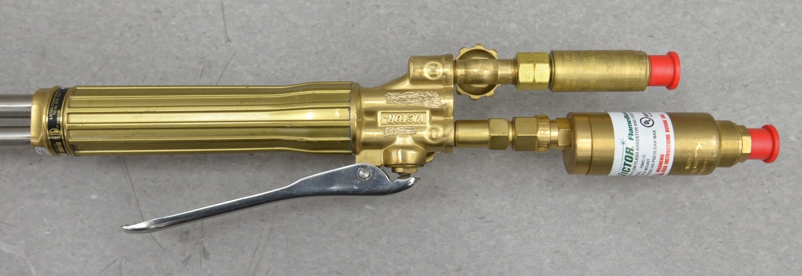Victor HC1252C Straight Head Cutting Torch 180° 48″ Heavy Duty W/ Flash Arrestor