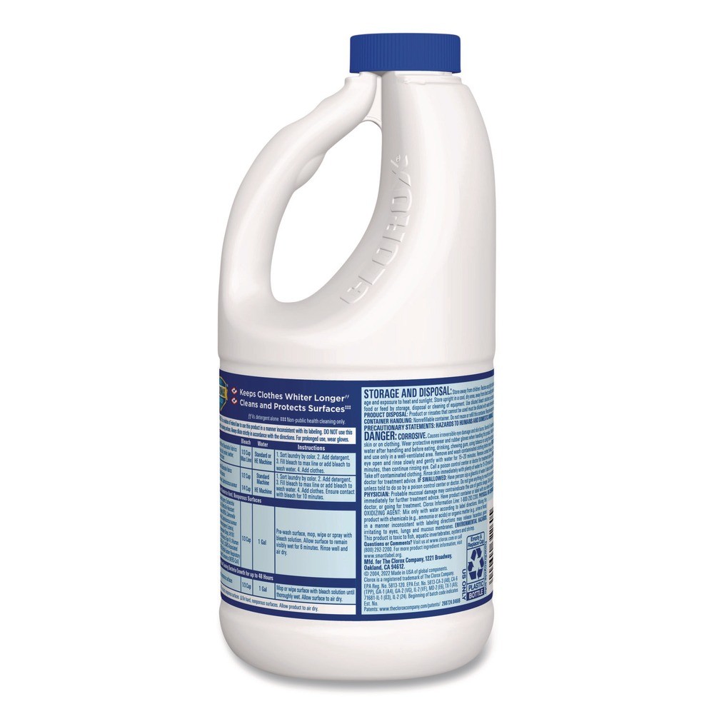 Clorox 32260 43 oz. Bottle Concentrated Regular Disinfecting Bleach (6/CT) New