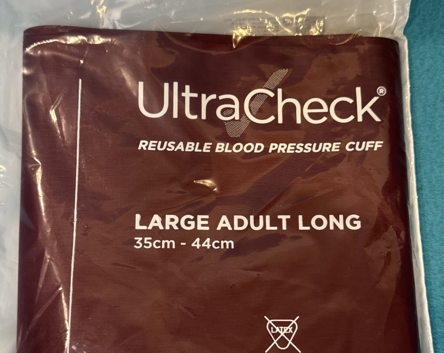 Blood Pressure Cuff [Ultracheck] Reusable, Large, Adult Long, Education
