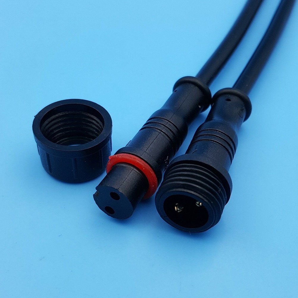 5Pairs-IP65 Waterproof 2/3-Pin 22AWG Wire LED-Male And Female Cable Connector