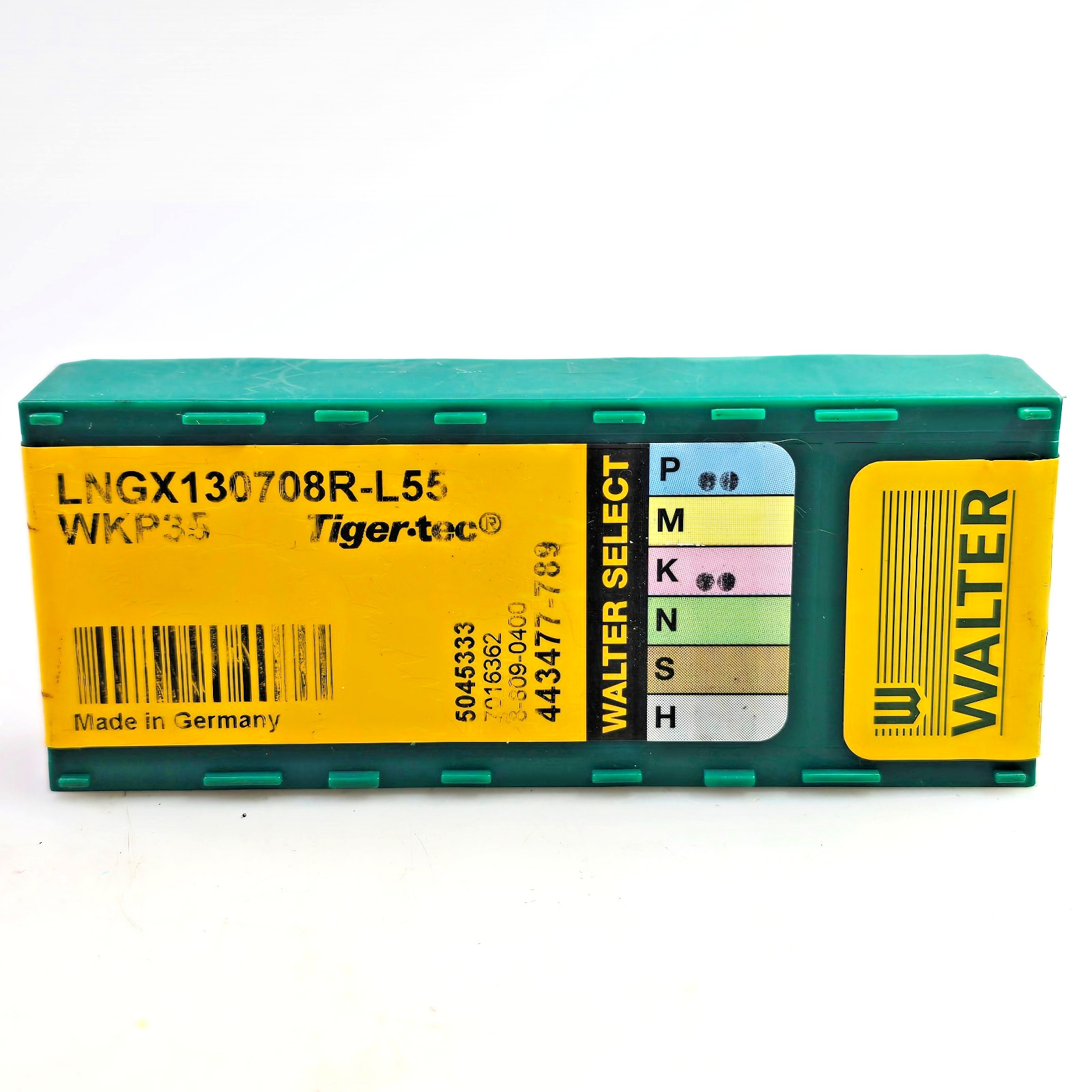 Walter LNGX 130708R-L55 WKP35 Carbide Milling Inserts (Box of 10)