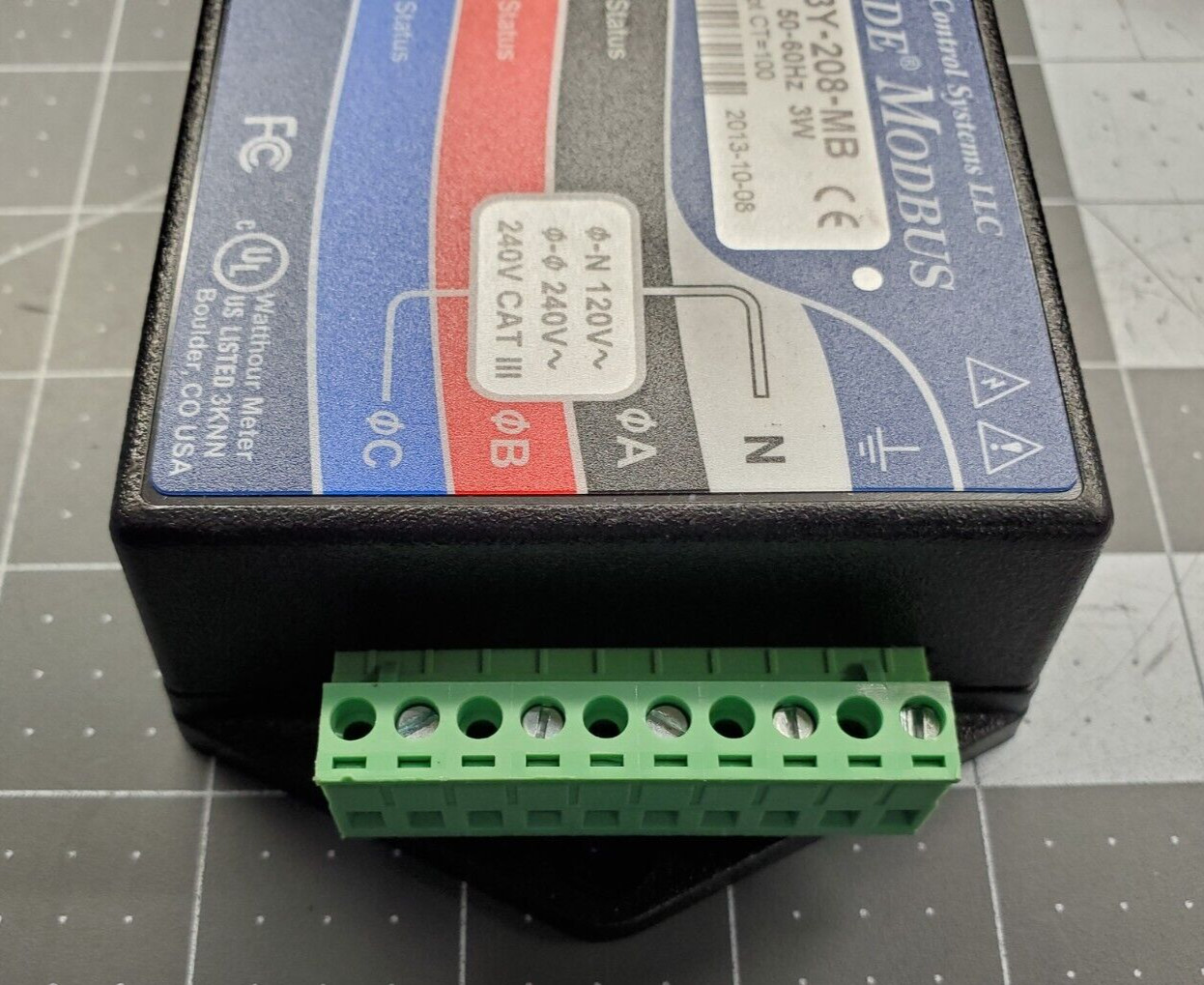 WattNode Modbus WNC-3Y-208-MB