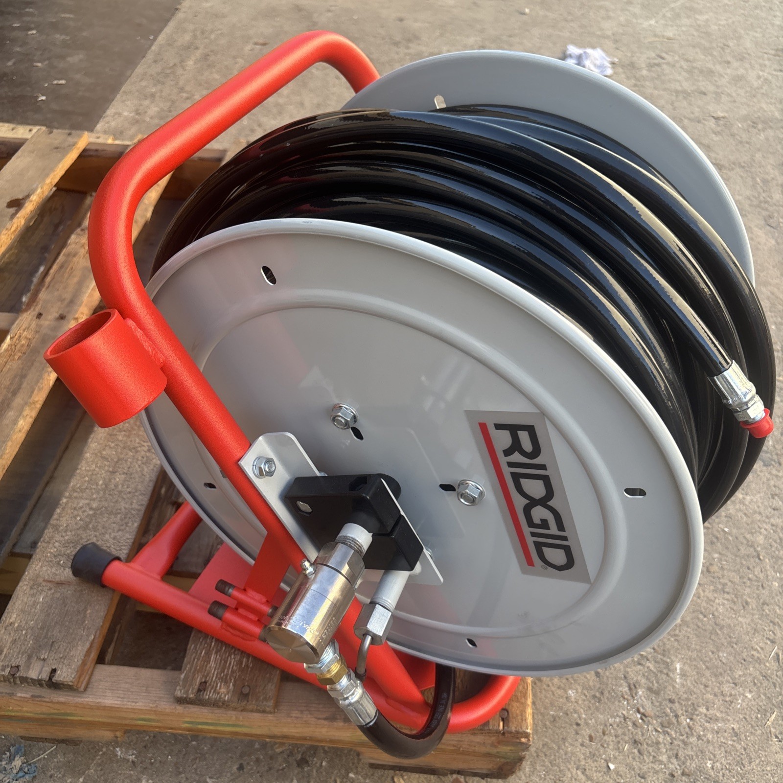 RIDGID H-38 Hose Reel Assembly for KJ-3100 Water Jetter