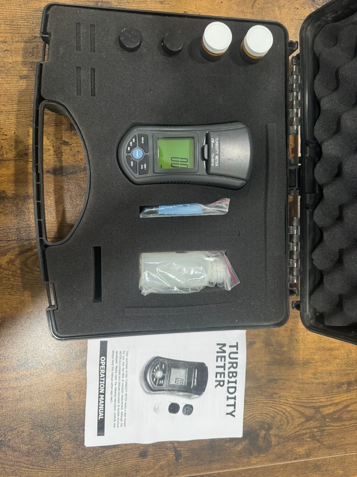 Lutron Turbidity Meter TU-2016 Kit Water Quality Testing With Case
