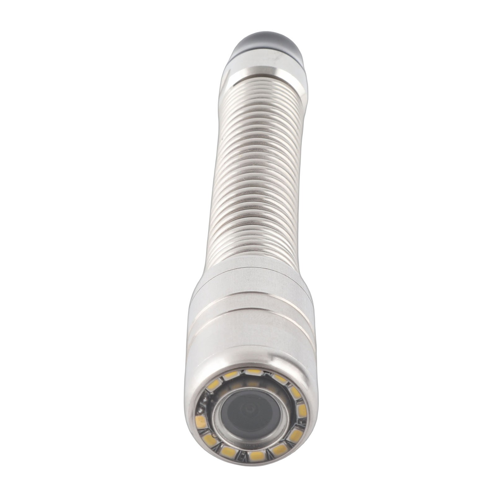 15mm Thread Diameter Pipe Drain Endoscope Camera Head Accessory with LED Light