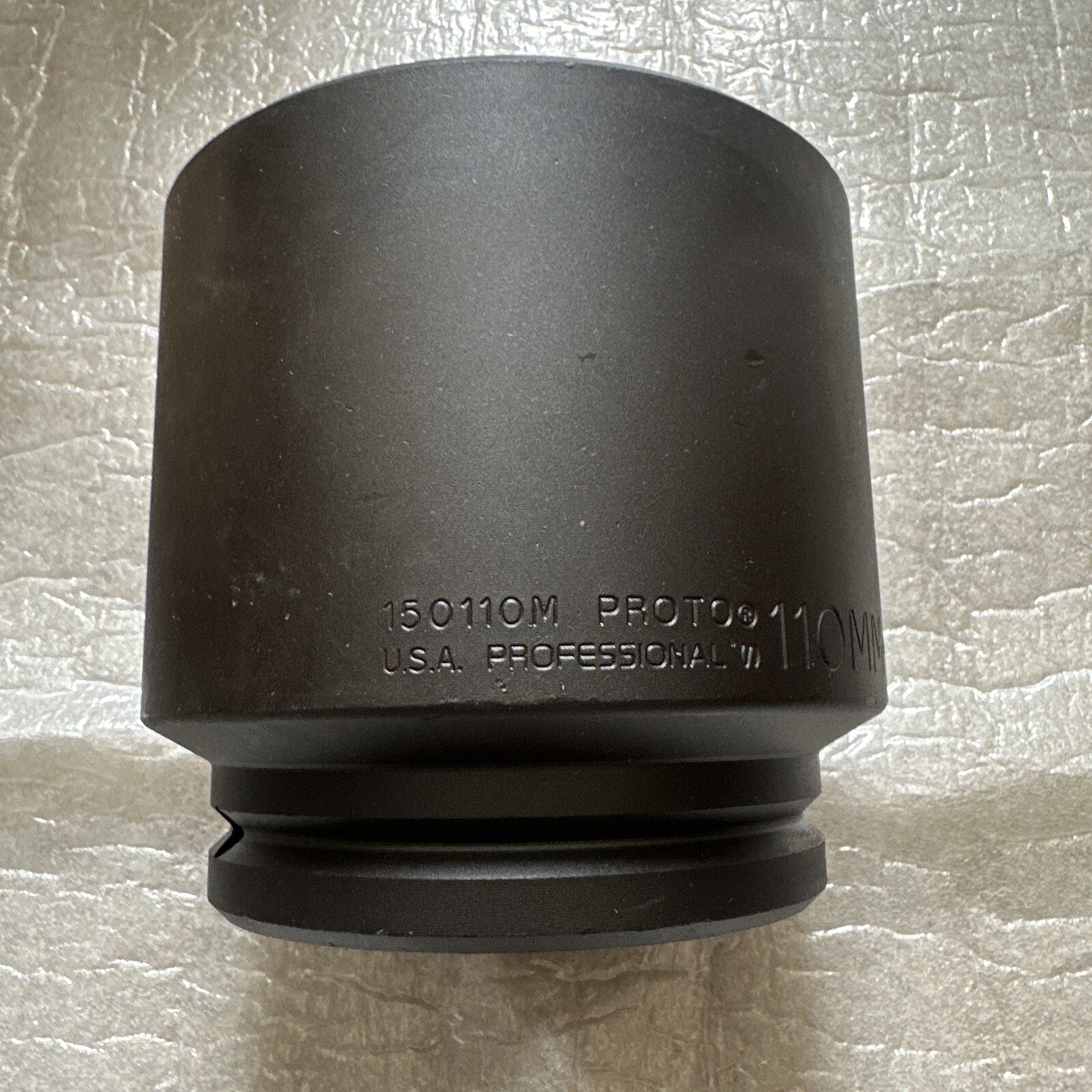 Proto 110MM Professional Impact Socket, 1-1/2 In Drive, 150110M, 6pt