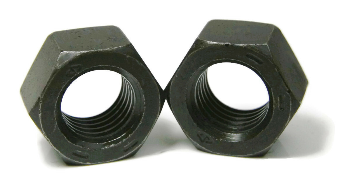 Grade 8 Steel Hex Nuts Plain Alloy Steel Finished Nuts – 1/4″ to 2-1/2″