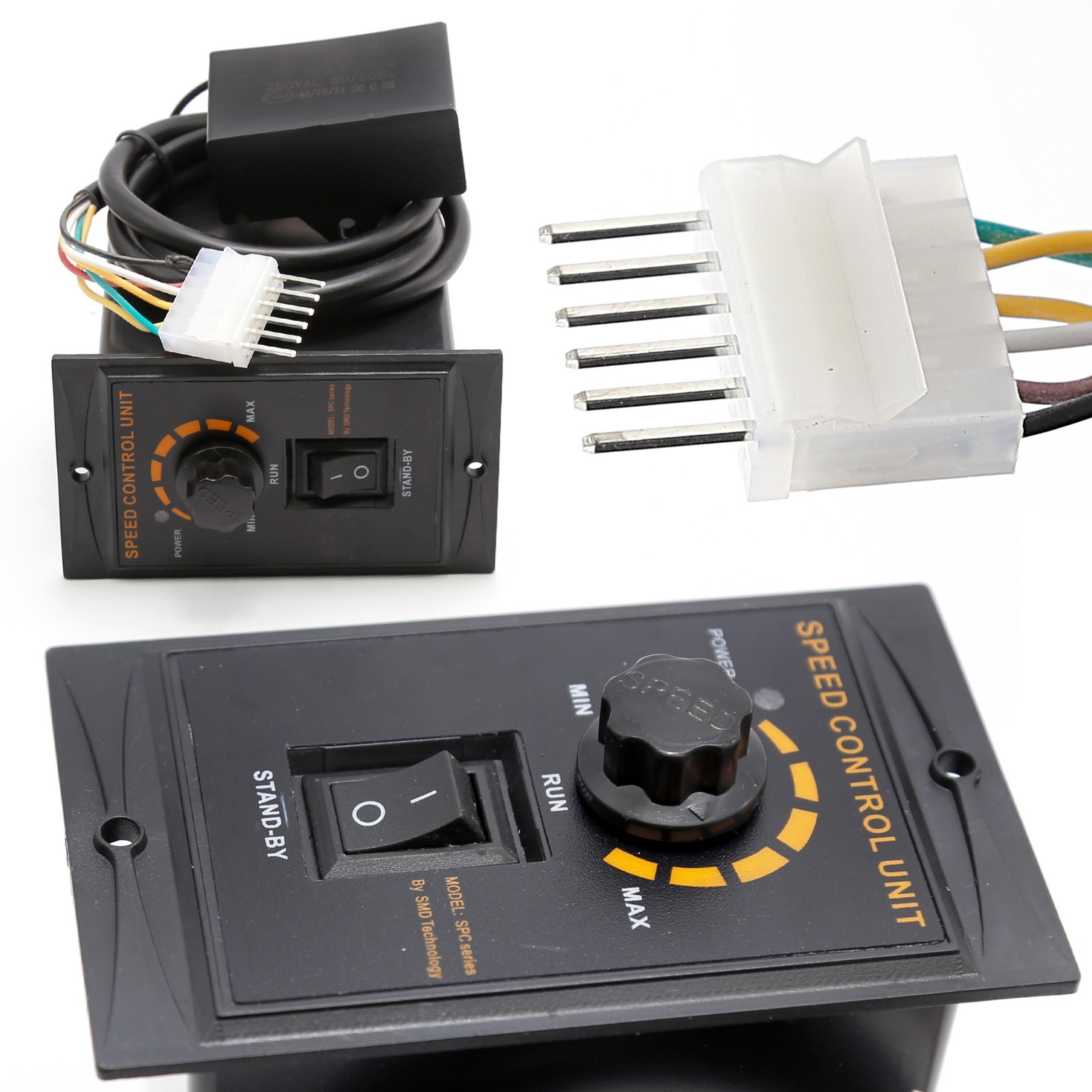 AC Gear Motor Electric Motor & Variable Speed Controller 250W 5K 110V 270RPM