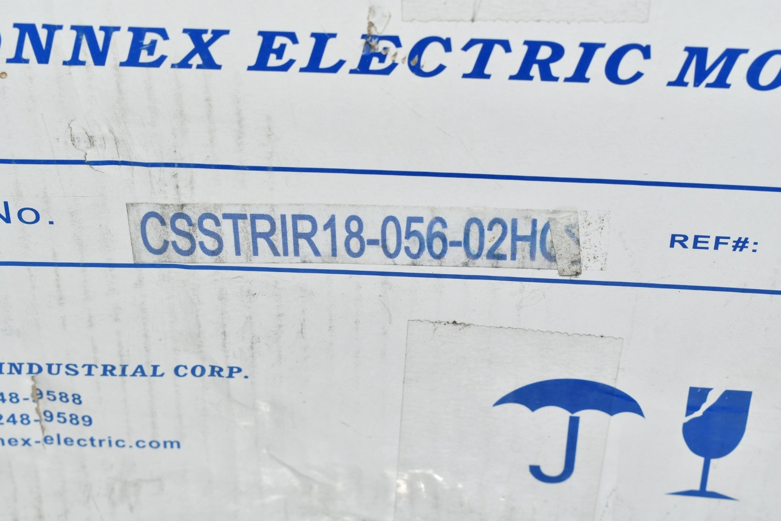 NEW Connex Gator CSSTRIR18-056-02HCZ 2 HP Stainless Steel AC Motor, 400 480 V