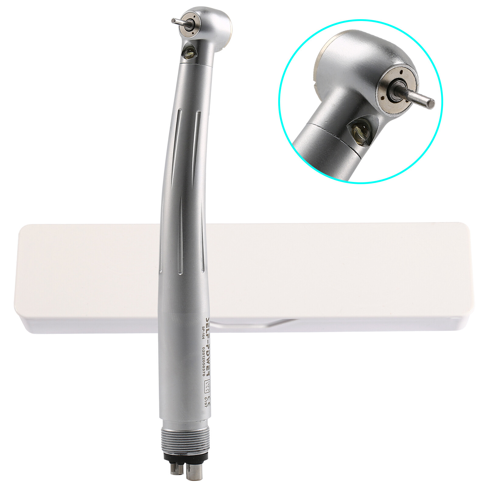NSK Style Dental Fiber Optic High Speed Turbine Handpiece LED E-generator 4Hole