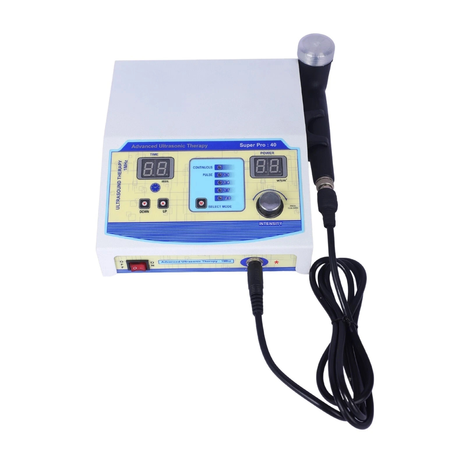 New Home Use 1MHz AND 3 MHz Ultrasound Therapy Unit Physical Therapy Machine