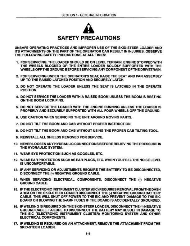 New Holland L865, Lx865,Lx885,Lx985 Skid Steer Loader Service Manual Repair Shop