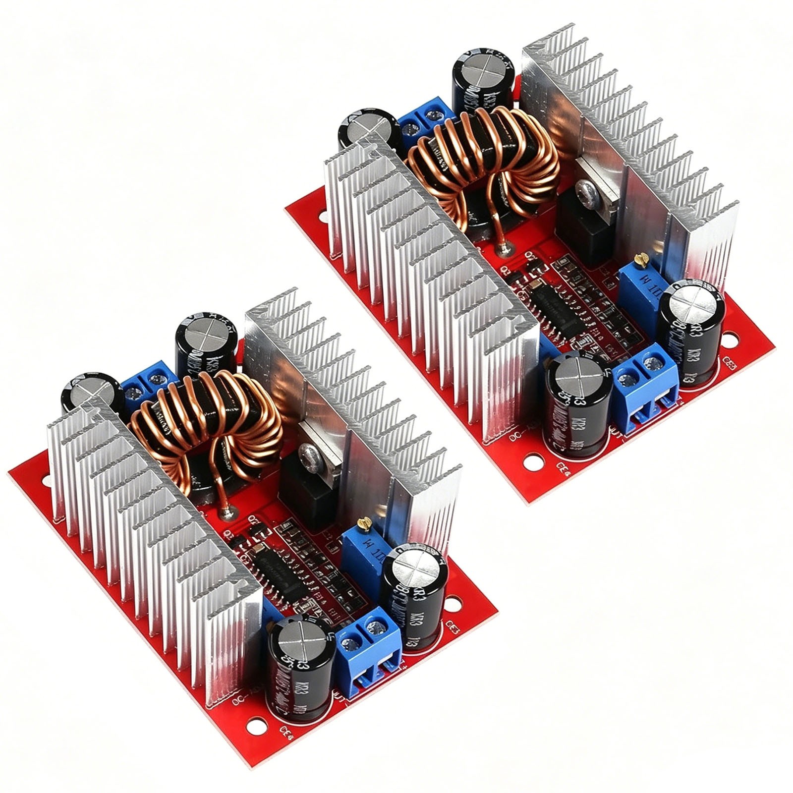 2Pack 400W DC-DC Step Up Boost Buck Voltage Converter Power Supply Module 15A