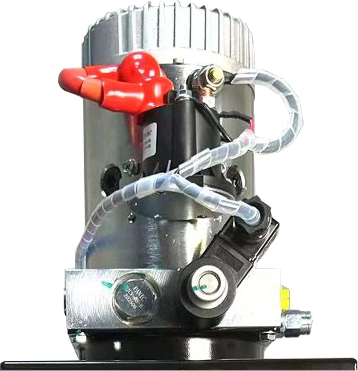 Hydraulic Pump 10 Quart Single Acting Hydraulic Power Unit 12V DC