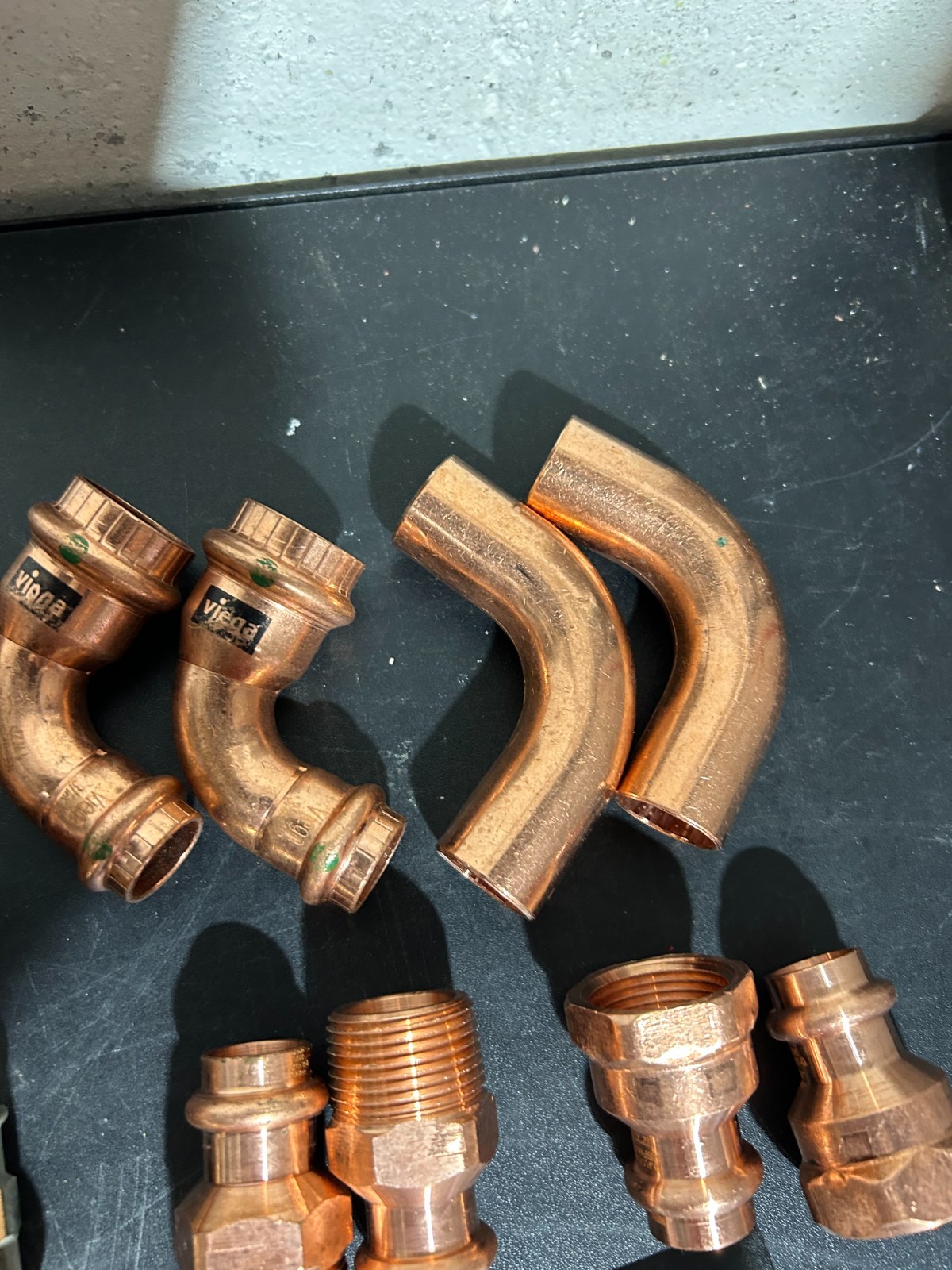 PROPRESS NIBCO VIEGA COPPER PRO PRESS FITTINGS 3/4″ NIB. MADE IN USA QTY 71