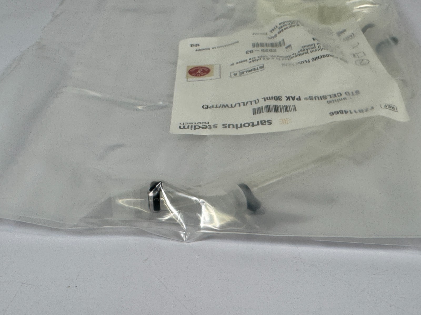 Sartorius Stedim Lab Scale Celsius Pak 30mL Part Number FZB114866