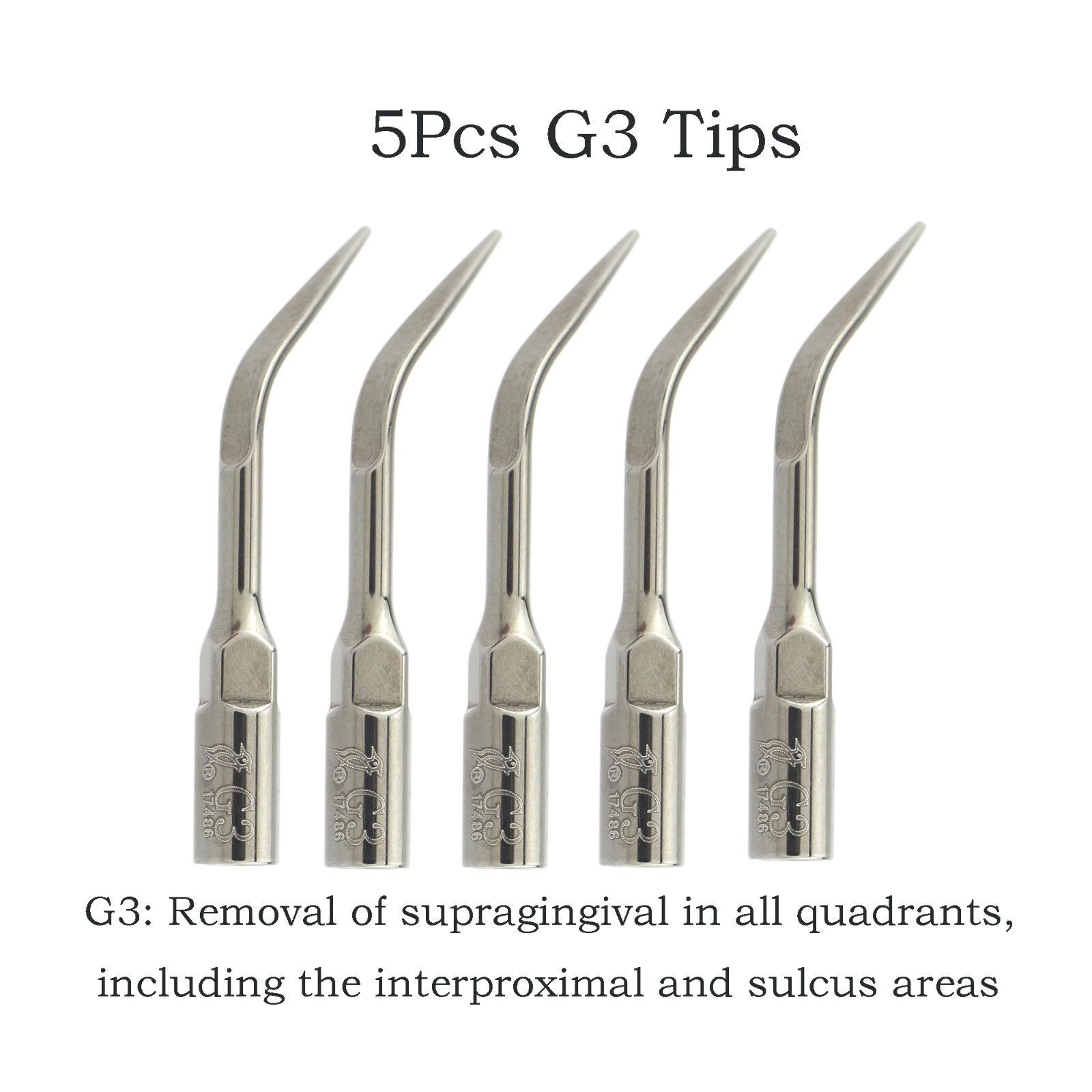 Woodpecker Dental Piezo Scaler Tips UDS EMS G1 P1 DTE GD1 PD1 Satelec Acteon NSK
