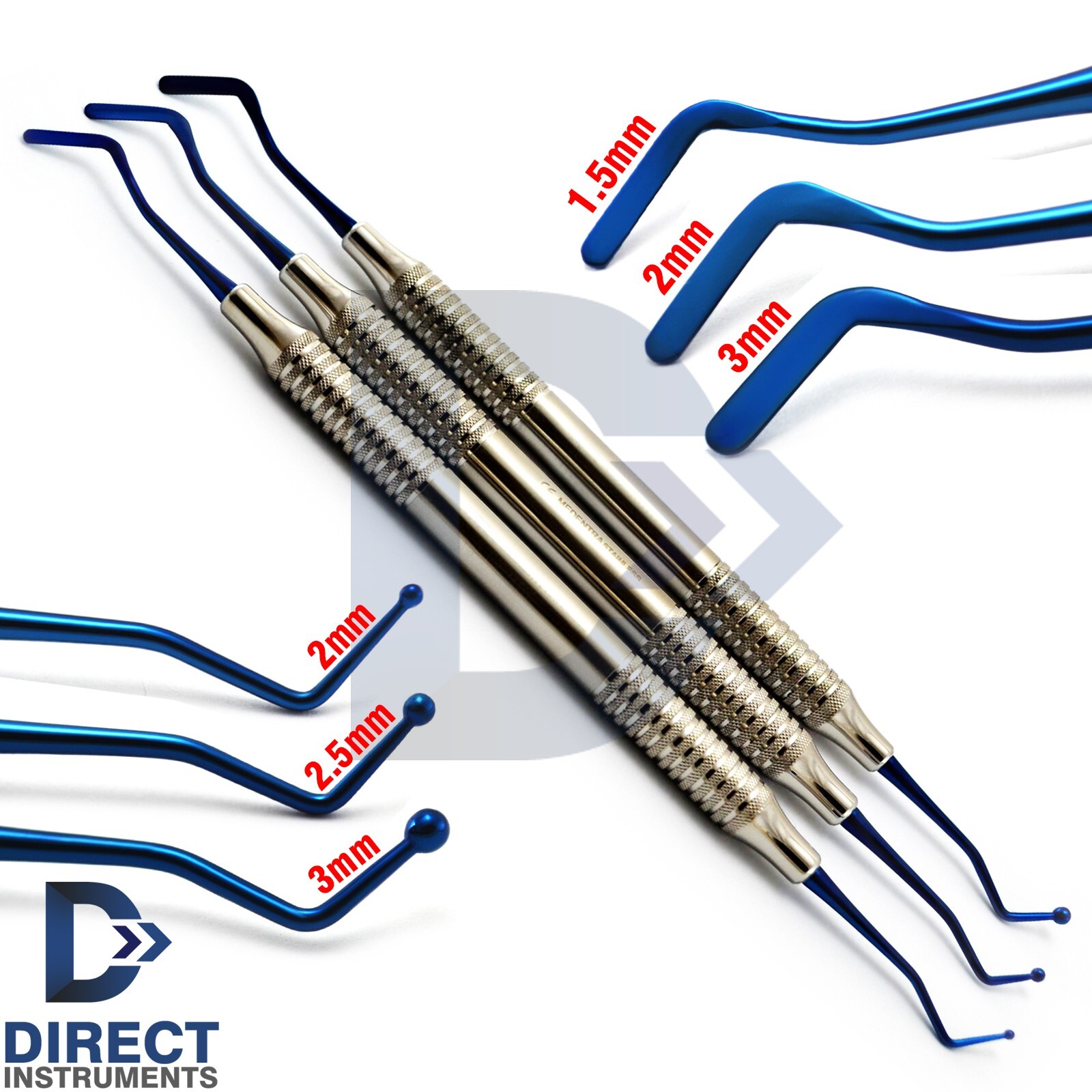 MEDENTRA DENTAL COMPOSITE FILLING INSTRUMENTS AMALGAM PLUGGERS RESTORATIVE TOOLS