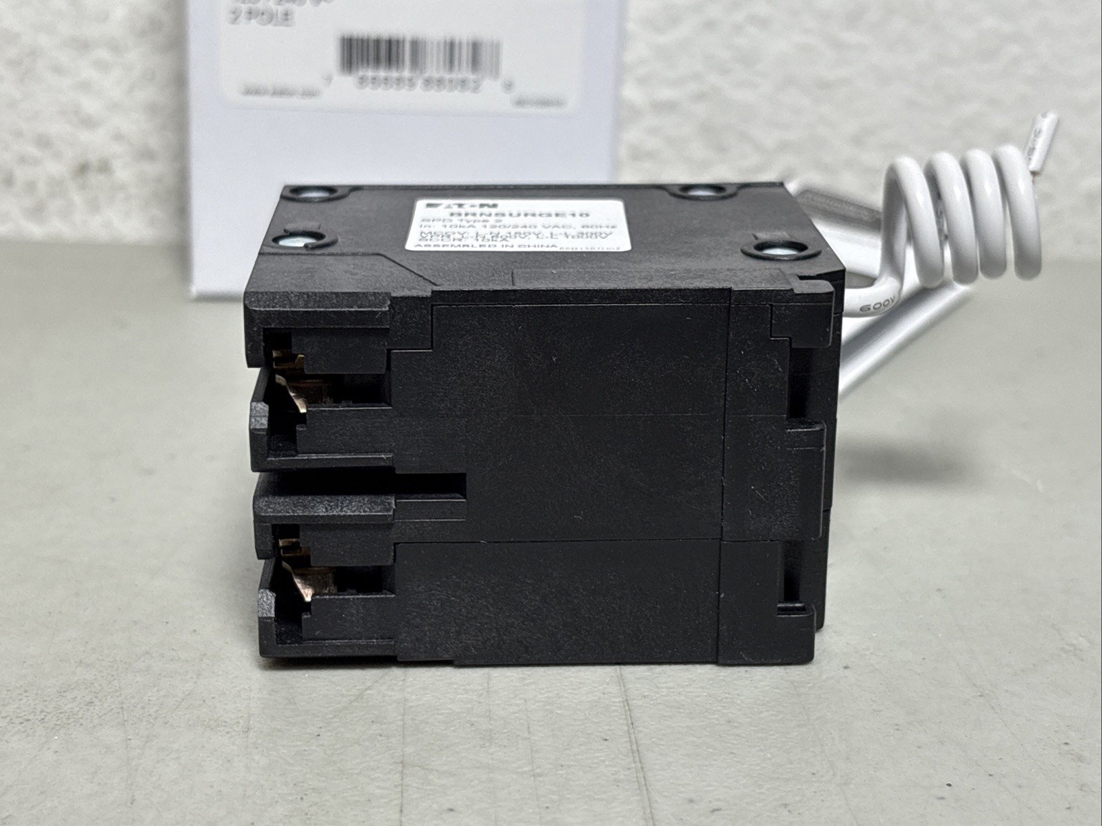 EATON BRNSURGE10 Surge Protection Device Type 2 120/240 V 2 Pole – New in Box
