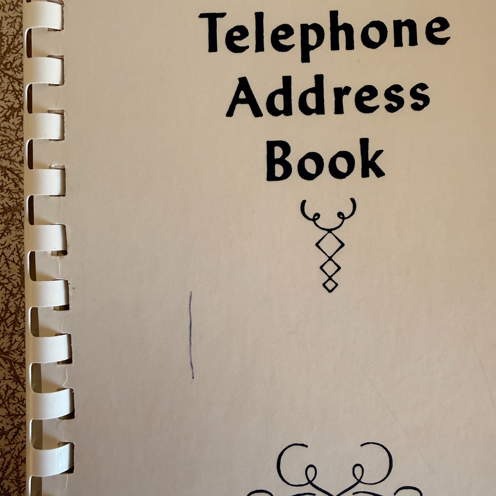 Vintage Collectible Peanuts Phone Numbers & Addresses Book 1980’s ?