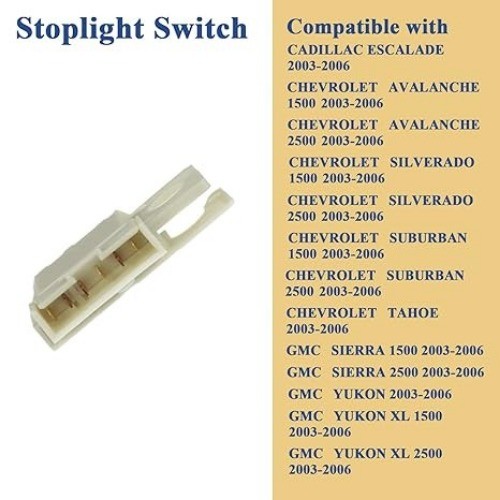 Brake Stop Light Switch Replacement for Avalanche 1500 Silverado 1500 Tahoe, SLS