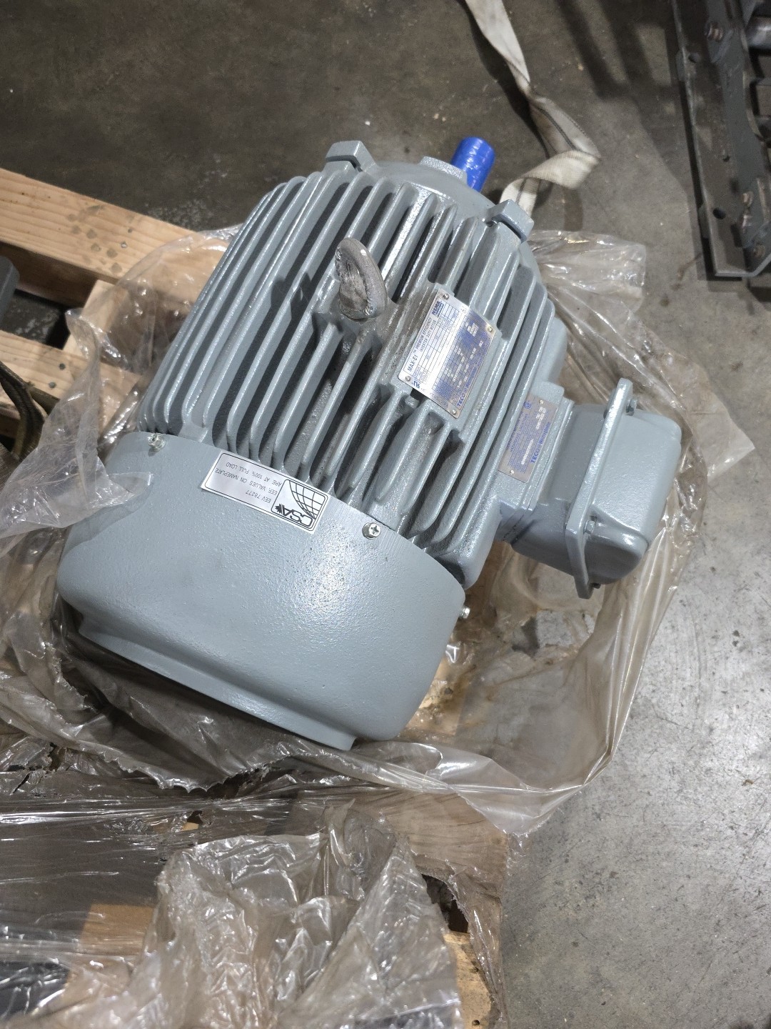 NEW TECO 15 HP FOR HAZ LOCATIONS / EP0154 230/460 VOLT 1765 RPM 254T FRAME