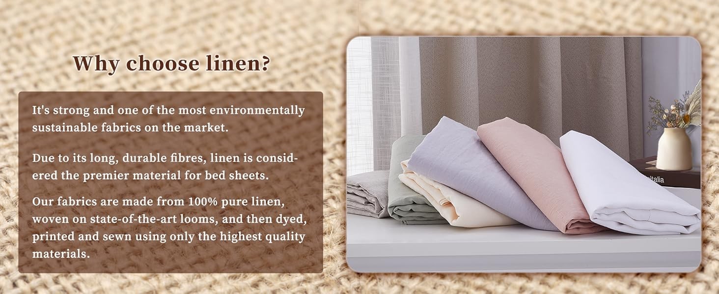Linen Tablecloth 100% Pure Linen Table Cloth for Rectangle Tables Machine